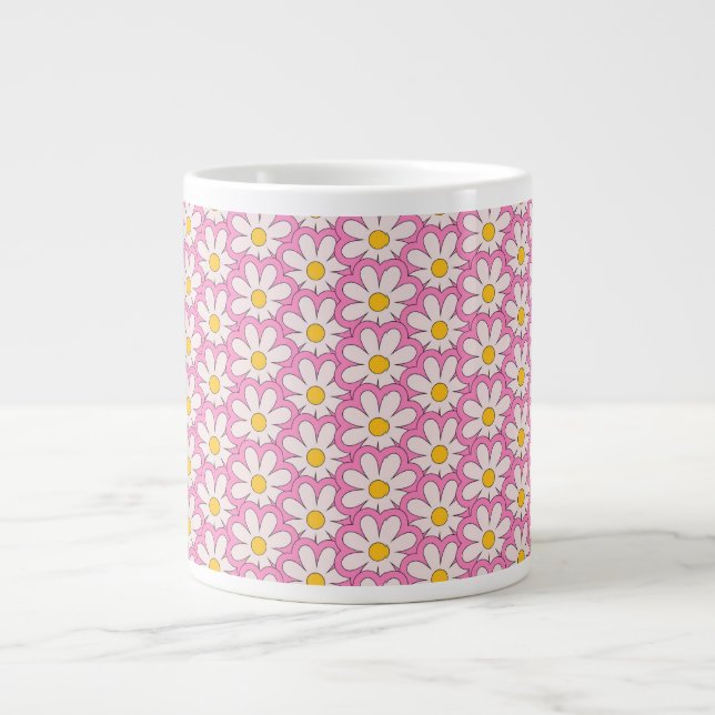 Caneca De Café Grande Flor (Frente)