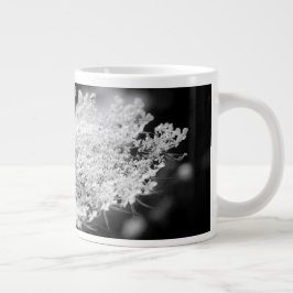 Caneca De Café Grande Flor de rendas da Rainha Anne