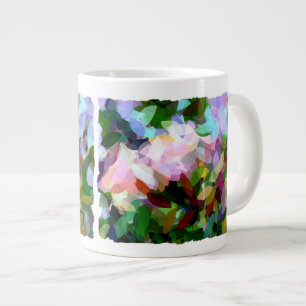 CANECA DE CAFÉ GRANDE FLORAL