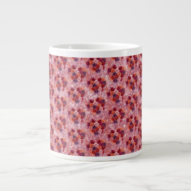 Caneca De Café Grande Flores (Frente)