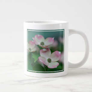 Caneca De Café Grande Flores   Blossomas de madeira