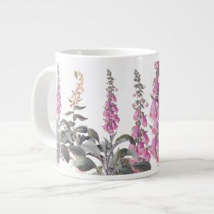 Caneca De Café Grande Flores de Foxglove Garden Jumbo Mug