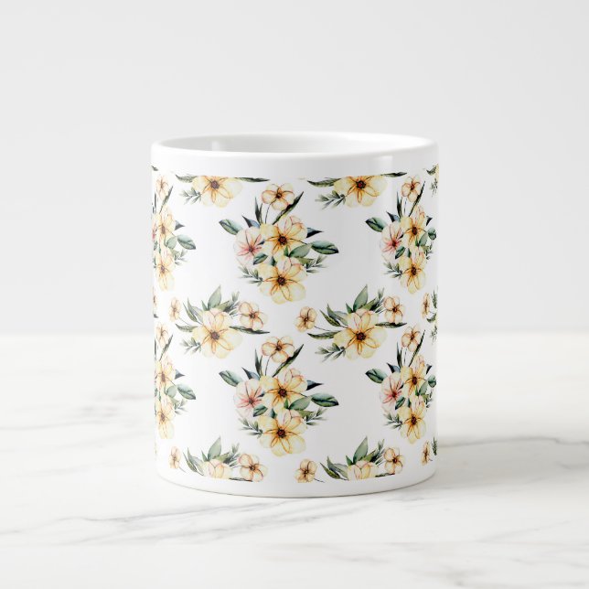 Caneca De Café Grande Flores do Arizona (Frente)