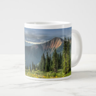 Caneca De Café Grande Flores Flores selvagens Silverton Colorado