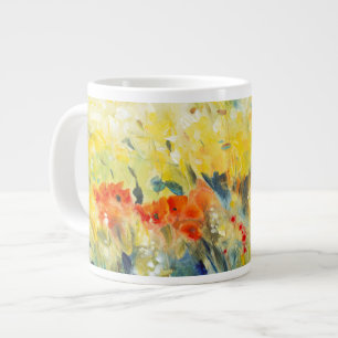 Caneca De Café Grande Flores - Sway II