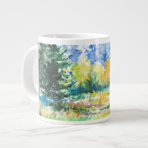Caneca De Café Grande Floresta
