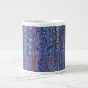 Caneca De Café Grande Floresta de Faia por Gustav Klimt, Arte Novo Vinta