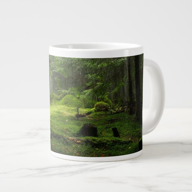 Caneca De Café Grande Floresta Estérica (Frente Esquerda)