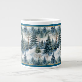 Caneca De Café Grande Floresta Mágica