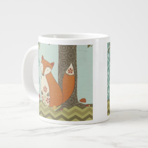 Caneca De Café Grande Floresta Whimsy IV