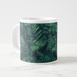 Caneca De Café Grande Florestas   Ferns De Madeira
