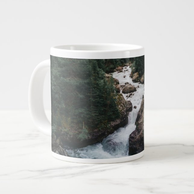 Caneca De Café Grande Florestas | Grison Graubunden Canton (Frente Esquerda)