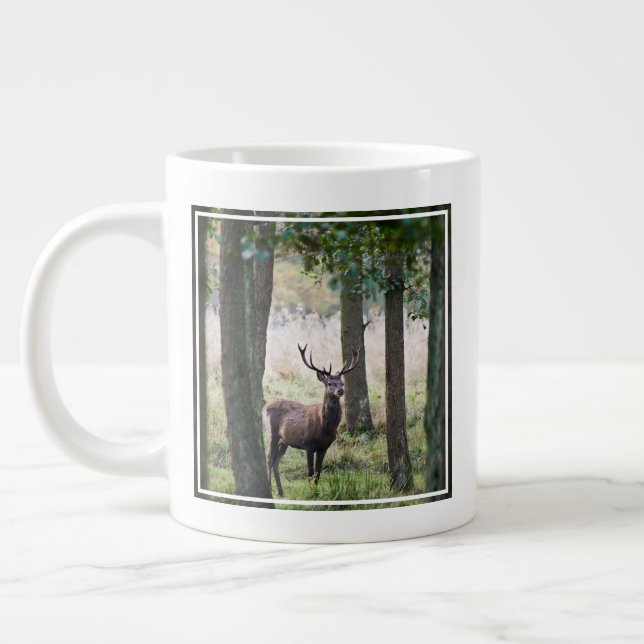 Caneca De Café Grande Florestas | Woodlands & Red Deer (Esquerda)
