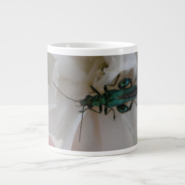 Caneca De Café Grande Flower Beetle Mug (Frente)