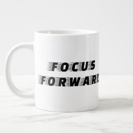 Caneca De Café Grande Focalizar para a frente