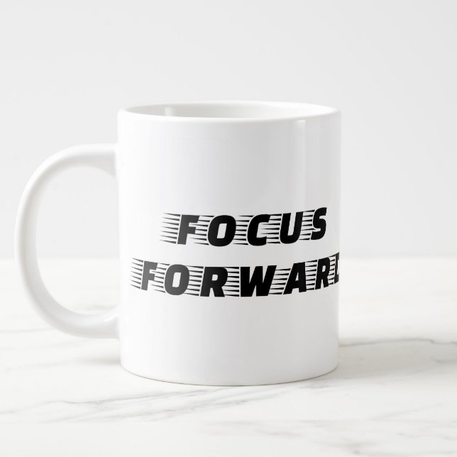 Caneca De Café Grande Focalizar para a frente (Esquerda)