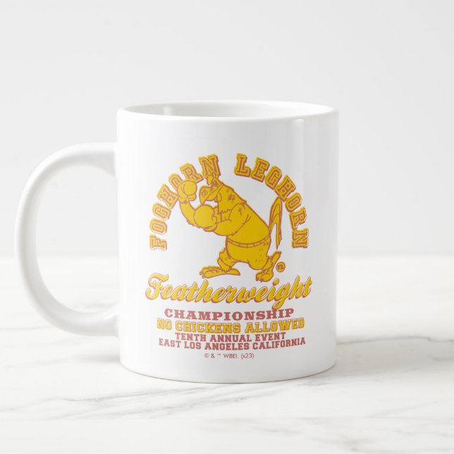 Caneca De Café Grande Foghorn Leghorn Featherweight (Esquerda)