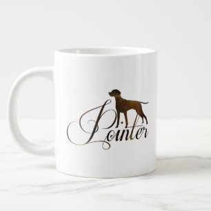 Caneca De Café Grande Fosco de Ponteiro Inglês Coffee Mug