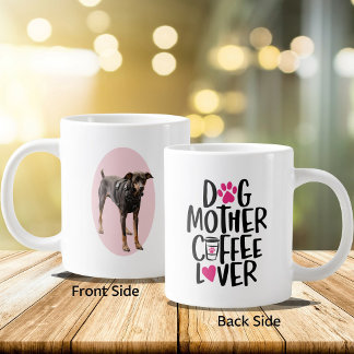 Caneca De Café Grande Foto de animal Mãe de cachorro Amante de café Ente