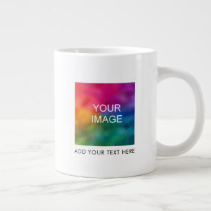 Caneca De Café Grande Foto de Namorado de Namorada de adição personaliza