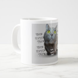 Caneca De Café Grande Foto PET ✨ adorável personalização