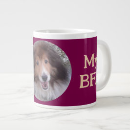 Caneca De Café Grande Foto Pet PERSONALIZAR BFF