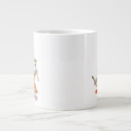 Caneca De Café Grande fotografia de infância de Krishna