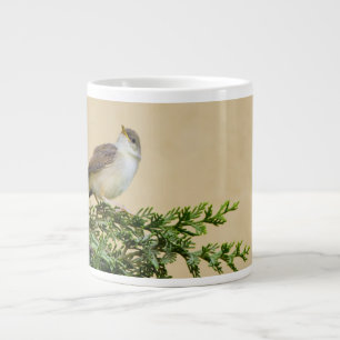 Caneca De Café Grande Fotografia Encantadora de Pardal
