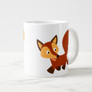 Caneca De Café Grande Fox Jumbo Mug, Uma Boa Caricatura