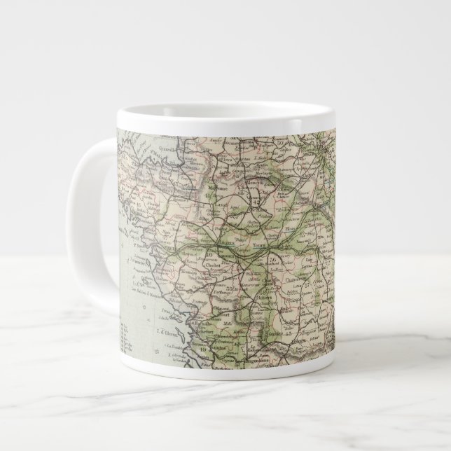 Caneca De Café Grande França 26 (Frente Esquerda)