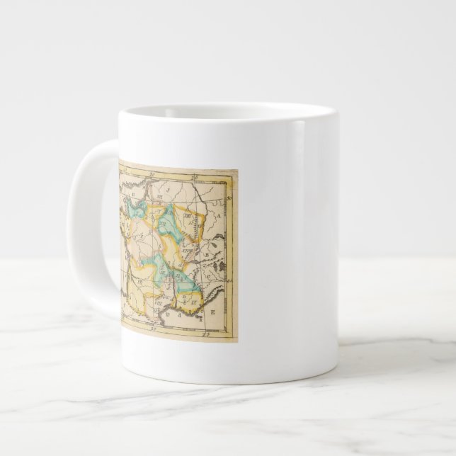 Caneca De Café Grande França 3 (Frente Esquerda)