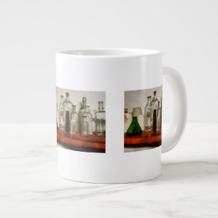Caneca De Café Grande Frascos de Medicamento Altos e Baixos