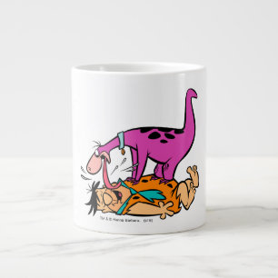 Caneca De Café Grande Fred Flintstone de Licenciamento Dino
