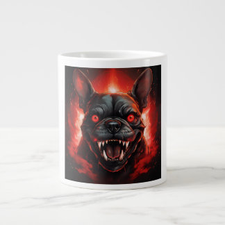 Caneca De Café Grande French Bulldog Gone Wrong