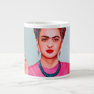 CANECA DE CAFÉ GRANDE FRIDA KAHLO