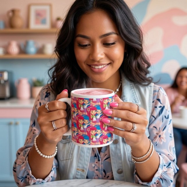 Caneca De Café Grande Friends (Criador carregado)