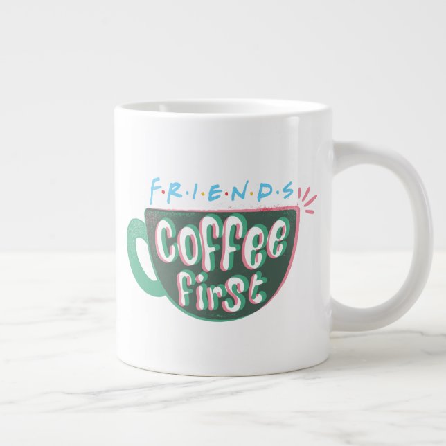 Caneca De Café Grande FRIENDS™ | Café Primeiro (Direita)