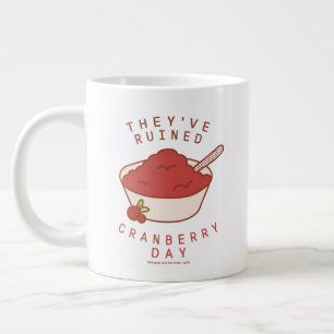 Caneca De Café Grande FRIENDS™ Eles Arruinaram o Dia do Cranberry