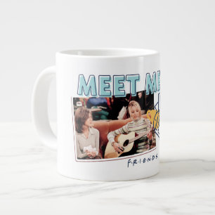 Caneca De Café Grande FRIENDS™ Encontre-me no Central Perk