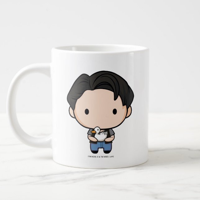 Caneca De Café Grande FRIENDS™ | Joey Chibi (Esquerda)