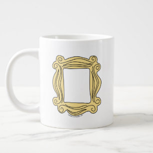 Caneca De Café Grande FRIENDS™   Quadro Olho Mágico