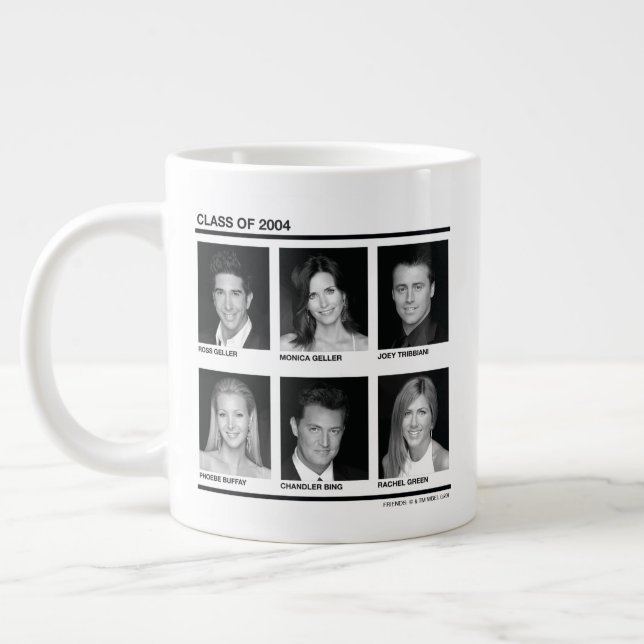 Caneca De Café Grande FRIENDS™ | Turma de 2004 (Esquerda)