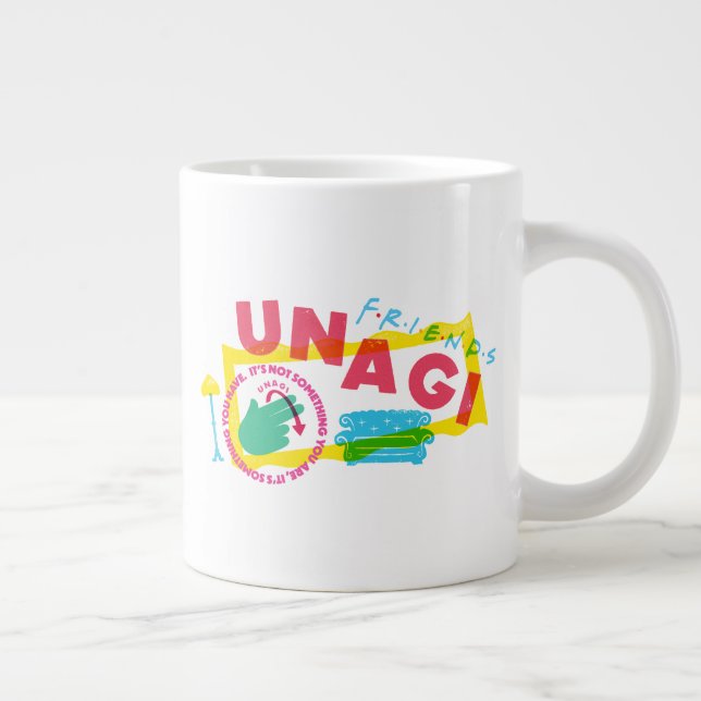 Caneca De Café Grande FRIENDS™ Unagi (Direita)
