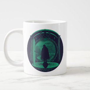 Caneca De Café Grande FRODO™ Deixando a Silhueta de THE SHIRE™