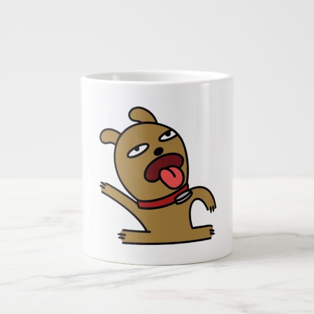 Caneca De Café Grande Frodo Louco (Frente)