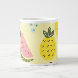 Caneca De Café Grande Fruit Medley Coffee Cup