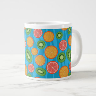 Caneca De Café Grande Fruta
