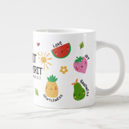 Caneca De Café Grande Fruto do Espírito