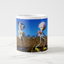 Caneca De Café Grande Fubby's die elkaars Valentijn zijn.