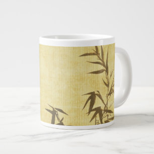 Caneca De Café Grande Fundo de papel de bambu do Grunge